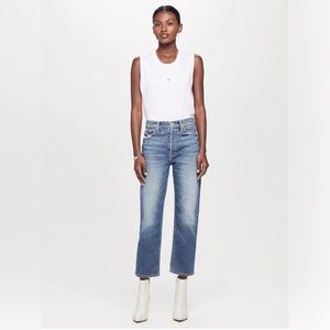 Mother Denim: Tomcat Straight Leg Jean in We All Scream wash size 32